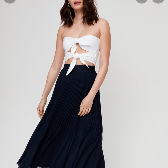 Daveney Tube Top / black/ Aritzia/ Wilfred - Picture 2 of 6